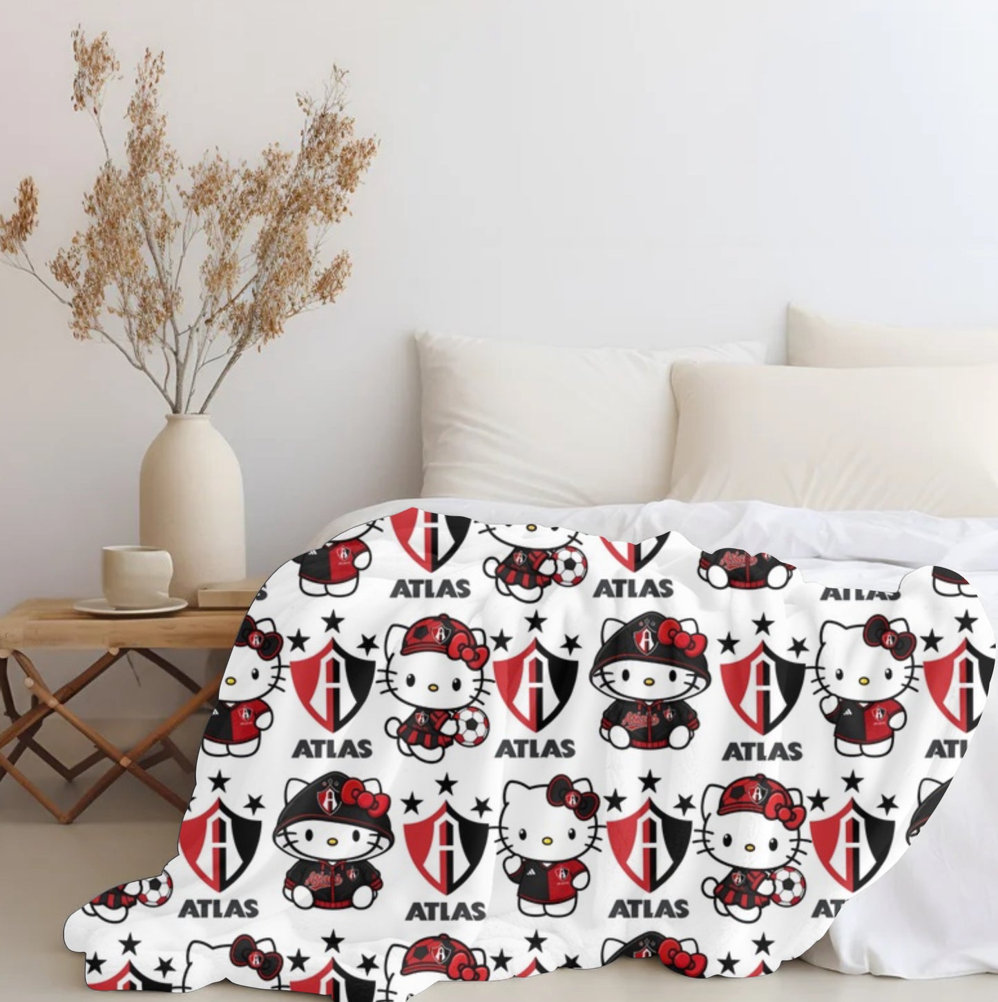 Hello Club Atlas Plush Blanket