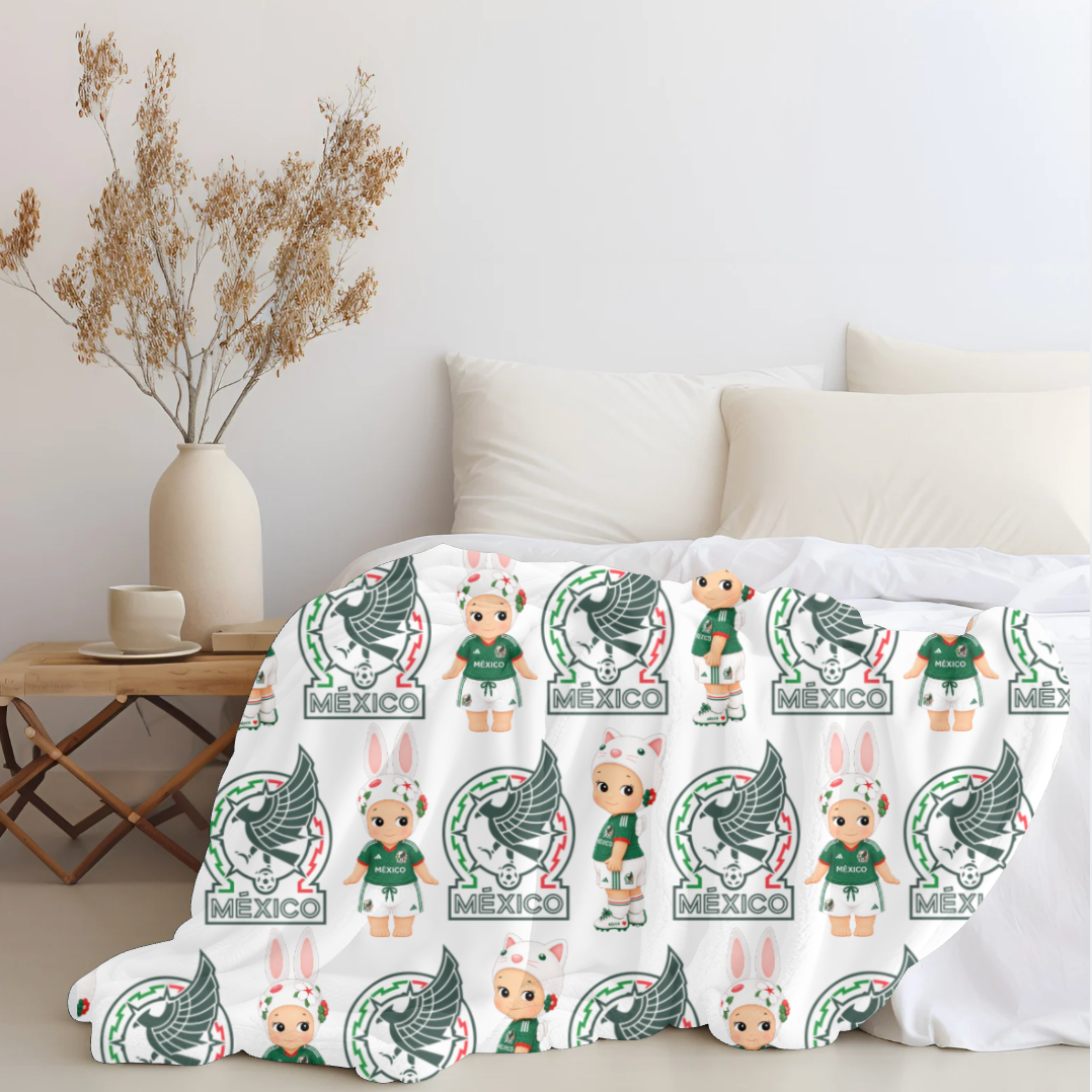 Angels x Mexico Plush Blanket