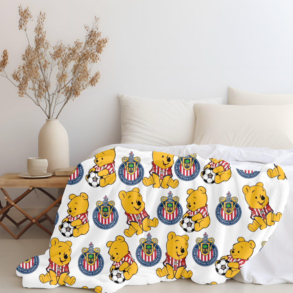 Pooh Bear x Chivas Plush Blanket