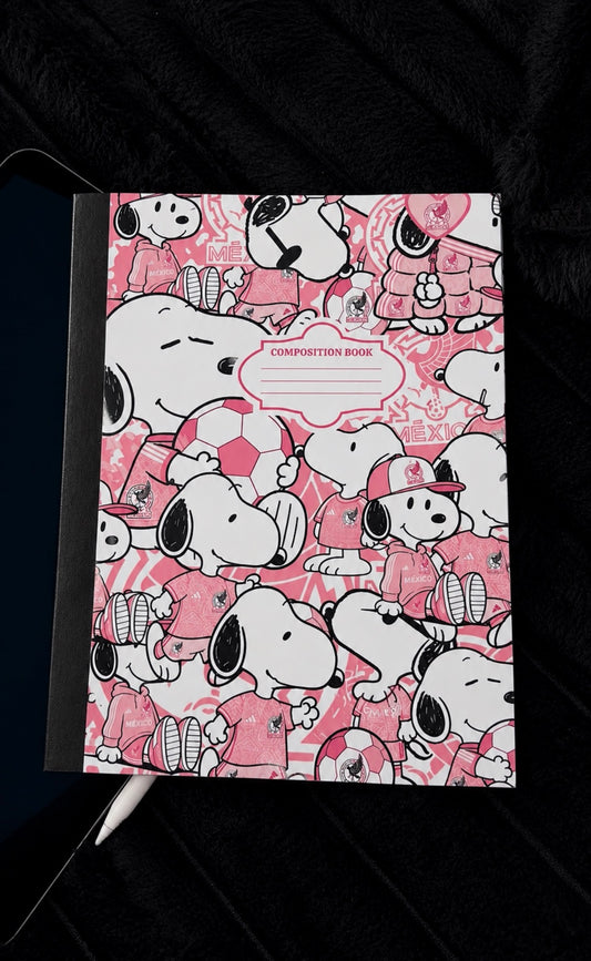 Snoopy Mexico Composition Book