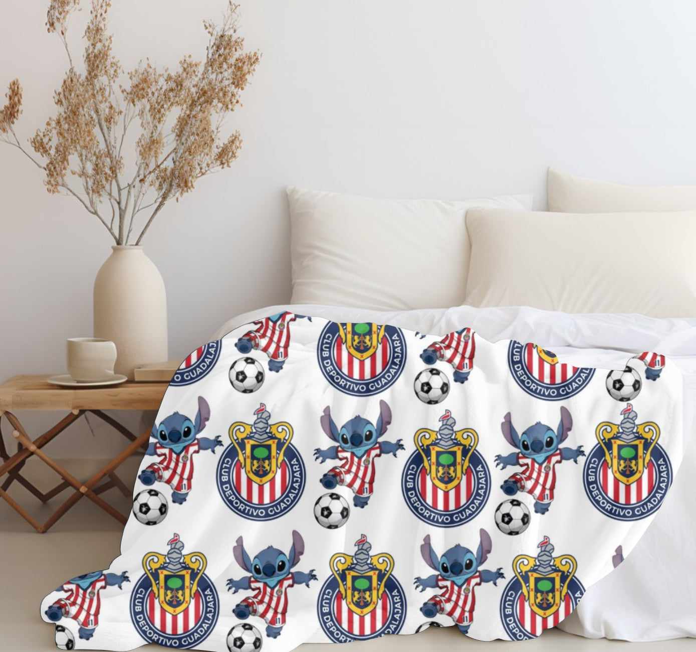 Stitch x Chivas Plush Blanket
