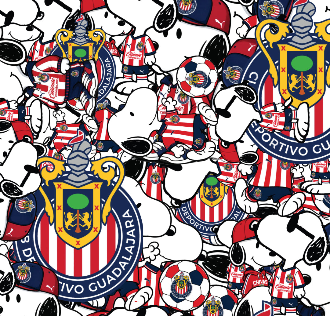 Snoopy x Chivas Sticker Set