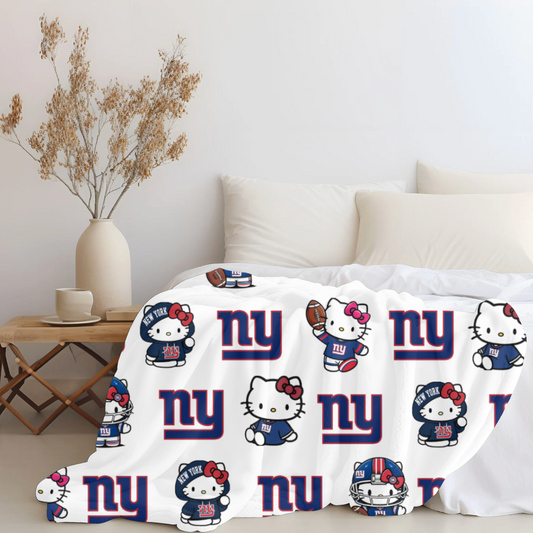 Hello Giants Plush Blanket