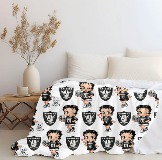 Betty x Raiders Plush Blanket