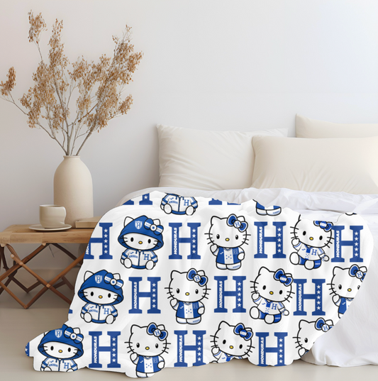 Hello Honduras Plush Blanket