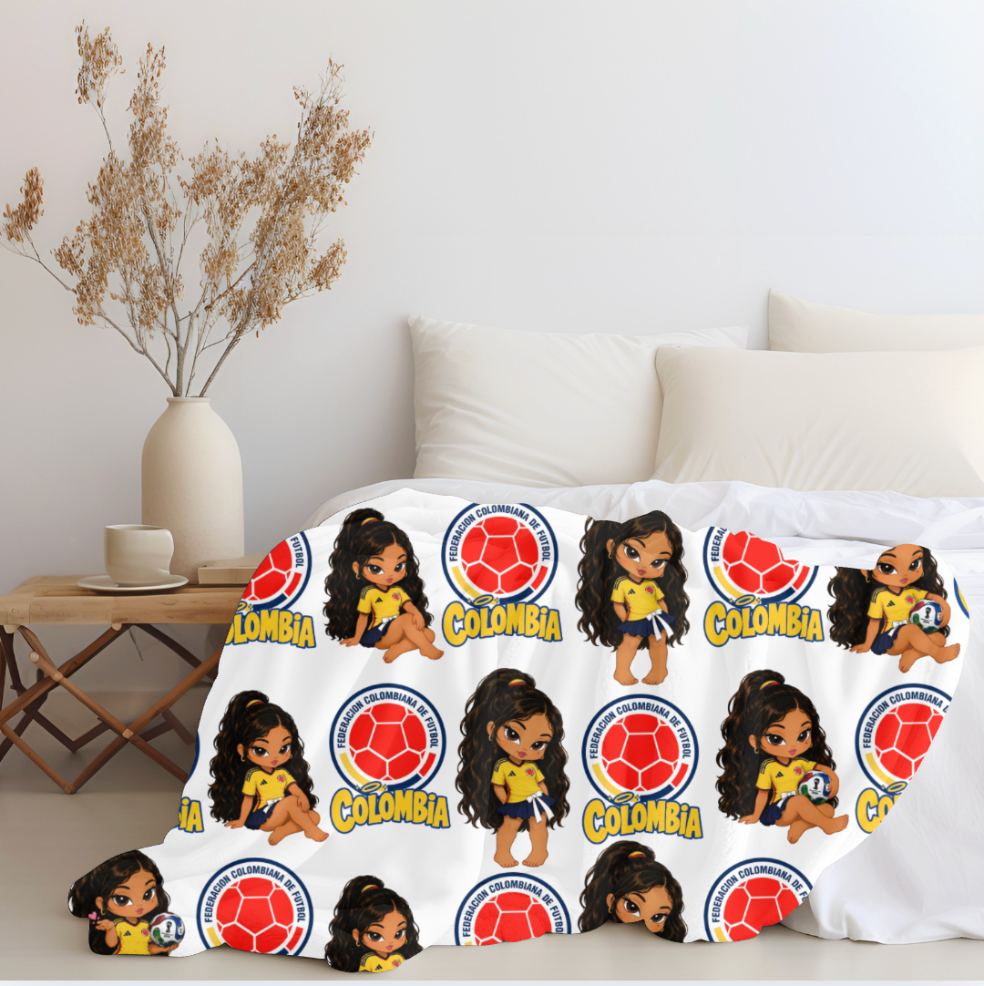Colombiana Plush Blanket