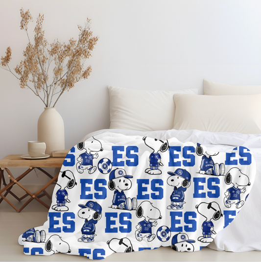 Snoopy x El Salvador Plush Blanket