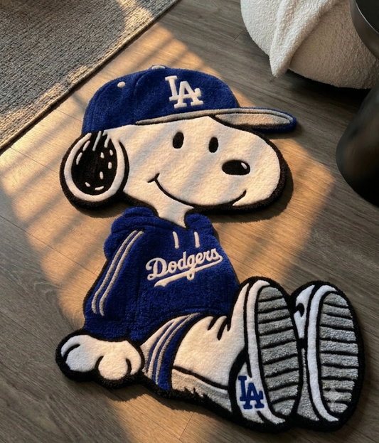 Dodger Snoop Plush Rug