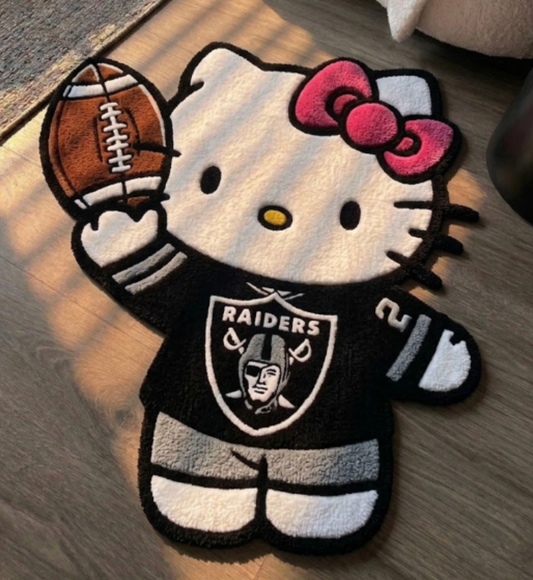 Raiders x HK Plush Rug
