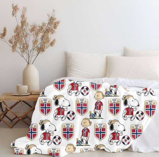 Snoopy Haaland Plush Blanket