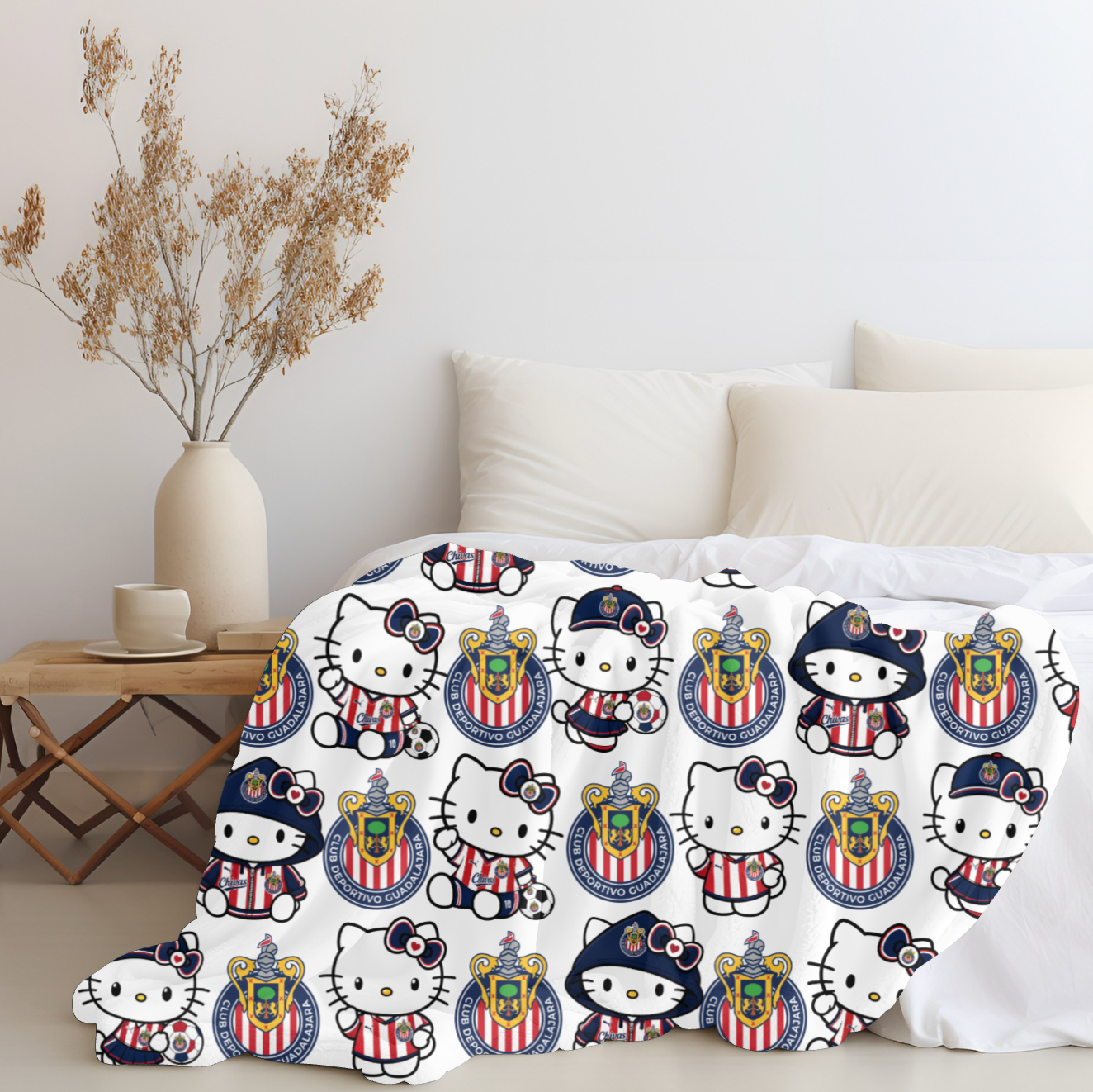 Hello Chivas Plush Blanket