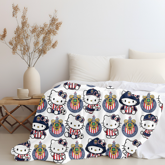 Hello Chivas Plush Blanket